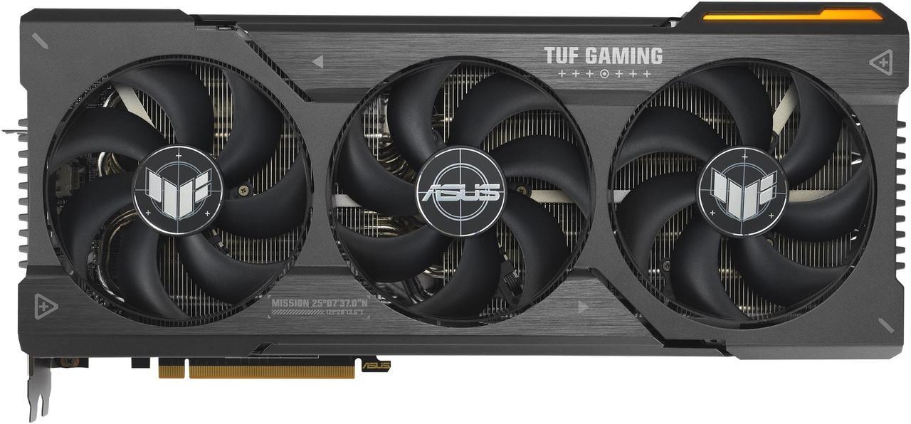 ASUS TUF Gaming Radeon RX 7900 XTX OC Edition 24GB GDDR6 Graphics Card (PCIe 4.0, 24GB GDDR6, HDMI 2.1a, DisplayPort 2.1) TUF-RX7900XTX-O24G-GAMING