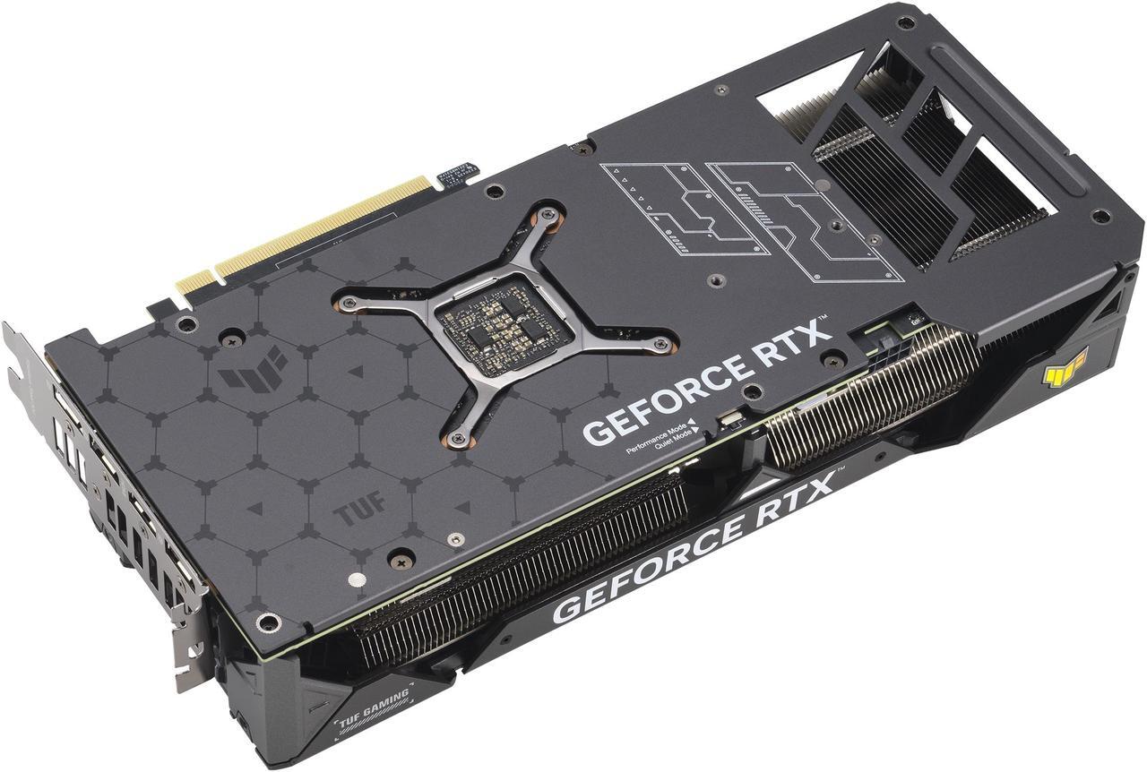 Alt view image 7 of 14 - ASUS TUF Gaming NVIDIA GeForce RTX 4070 Gaming Graphics Card (PCIe 4.0, 12GB GDDR6X, HDMI 2.1, DisplayPort 1.4a) TUF-RTX4070-12G-GAMING