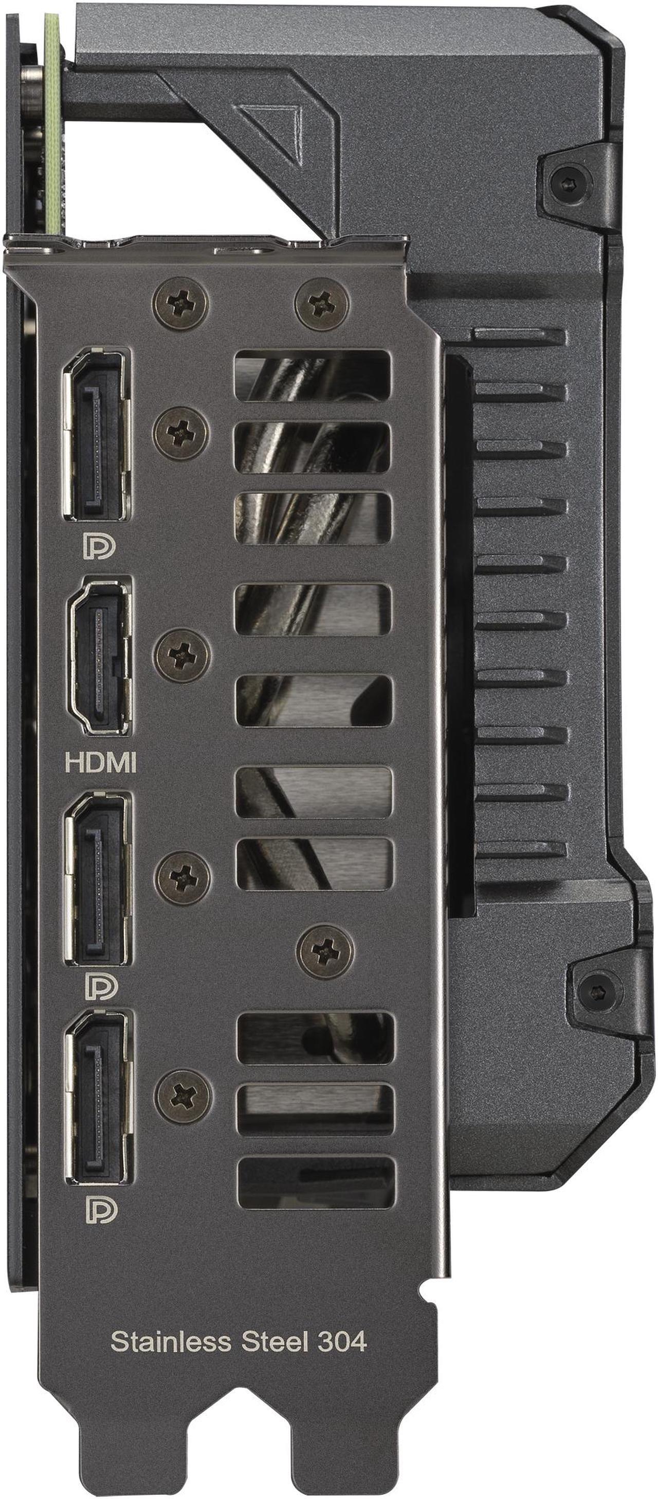 Alt view image 10 of 14 - ASUS TUF Gaming NVIDIA GeForce RTX 4070 Gaming Graphics Card (PCIe 4.0, 12GB GDDR6X, HDMI 2.1, DisplayPort 1.4a) TUF-RTX4070-12G-GAMING