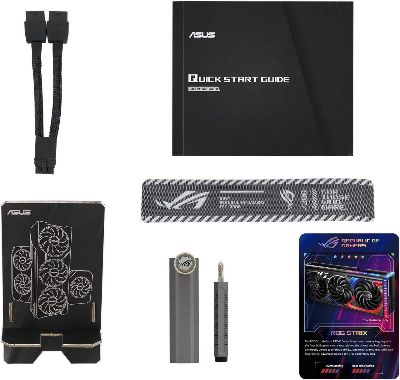 Alt view image 10 of 15 - ASUS ROG Strix GeForce RTX 4070 OC Edition Gaming Graphics Card (PCIe 4.0, 12GB GDDR6X, DLSS 3, HDMI 2.1, DisplayPort 1.4a) ROG-STRIX-RTX4070-O12G-GAMING