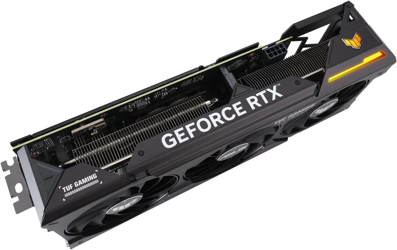 Alt view image 6 of 20 - ASUS TUF Gaming GeForce RTX 4060 Ti OC Edition Gaming Graphics Card (PCIe 4.0, 8GB GDDR6, DLSS 3, HDMI 2.1a, DisplayPort 1.4a) TUF-RTX4060TI-O8G-GAMING