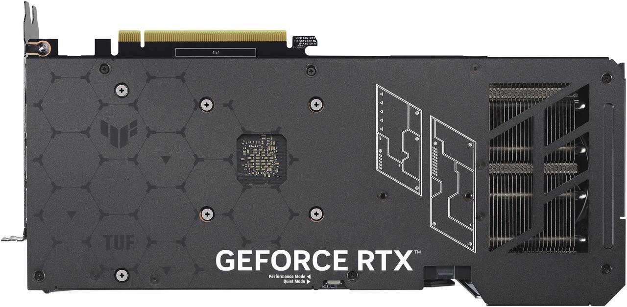 Alt view image 11 of 20 - ASUS TUF Gaming GeForce RTX 4060 Ti OC Edition Gaming Graphics Card (PCIe 4.0, 8GB GDDR6, DLSS 3, HDMI 2.1a, DisplayPort 1.4a) TUF-RTX4060TI-O8G-GAMING