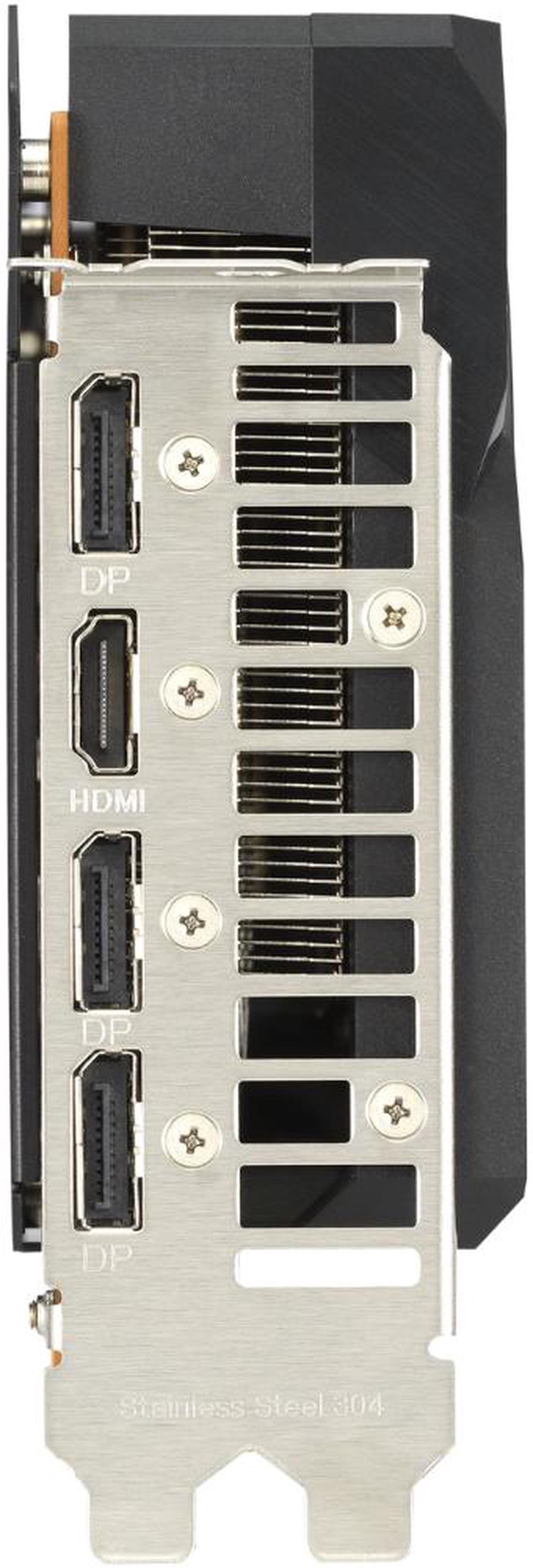 Alt view image 4 of 8 - ASUS Dual Radeon RX 7600 OC Edition 8GB GDDR6 Graphics Card (PCIe 4.0, 8GB GDDR6, HDMI 2.1, DisplayPort 1.4a, 2.5-slot Design, Axial-tech Fans, GPU Tweak III) DUAL-RX7600-O8G