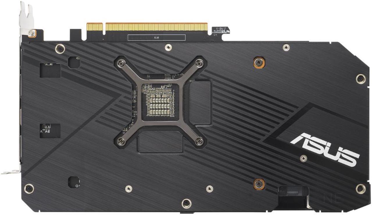 Alt view image 6 of 8 - ASUS Dual Radeon RX 7600 OC Edition 8GB GDDR6 Graphics Card (PCIe 4.0, 8GB GDDR6, HDMI 2.1, DisplayPort 1.4a, 2.5-slot Design, Axial-tech Fans, GPU Tweak III) DUAL-RX7600-O8G