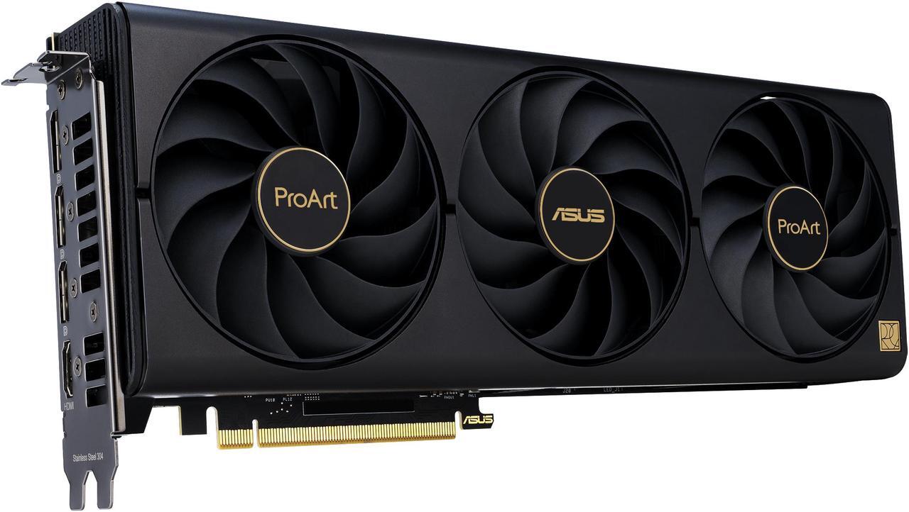 Alt view image 7 of 11 - ASUS ProArt GeForce RTX 4080 16GB GDDR6X Graphics Card (PCIe 4.0, 16GB GDDR6X, DLSS 3, HDMI 2.1a, DisplayPort 1.4a) PROART-RTX4080-16G