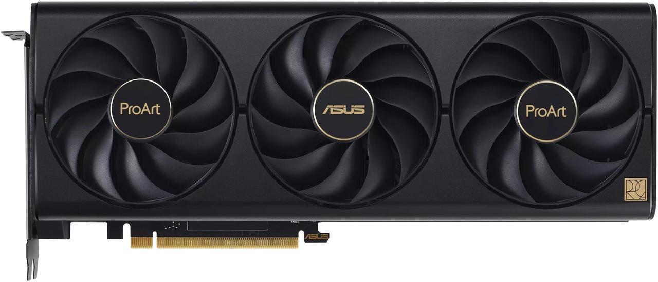 ASUS ProArt GeForce RTX 4070 Ti 12GB OC Edition GDDR6X Graphics Card (PCIe 4.0, 12GB GDDR6X, DLSS 3, HDMI 2.1a, DisplayPort 1.4a) PROART-RTX4070TI-O12G