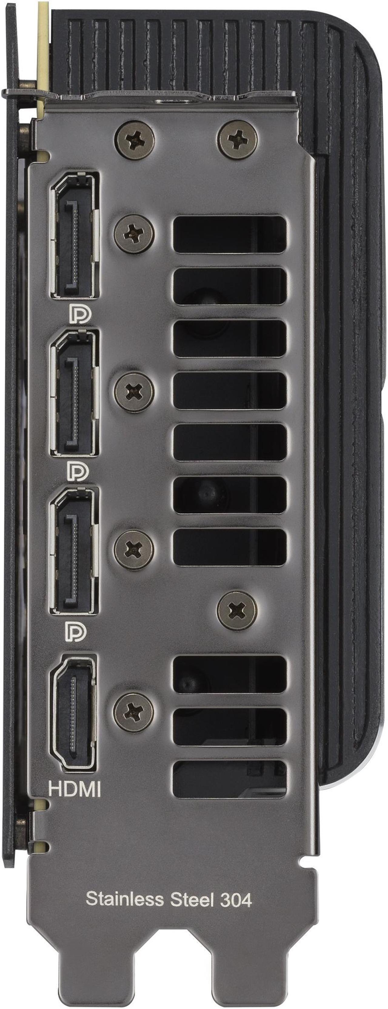 Alt view image 10 of 13 - ASUS ProArt GeForce RTX 4080 16GB OC Edition GDDR6X Graphics Card (PCIe 4.0, 16GB GDDR6X, DLSS 3, HDMI 2.1a, DisplayPort 1.4a) PROART-RTX4080-O16G