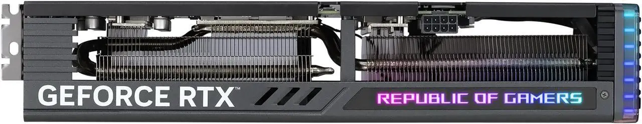 Alt view image 7 of 11 - ASUS ROG Strix GeForce RTX 4060 Ti OC Edition Gaming Graphics Card (PCIe 4.0, 16GB GDDR6, DLSS 3, HDMI 2.1a, DisplayPort 1.4a, Aura Sync) ROG-STRIX-RTX4060TI-O16G-GAMING