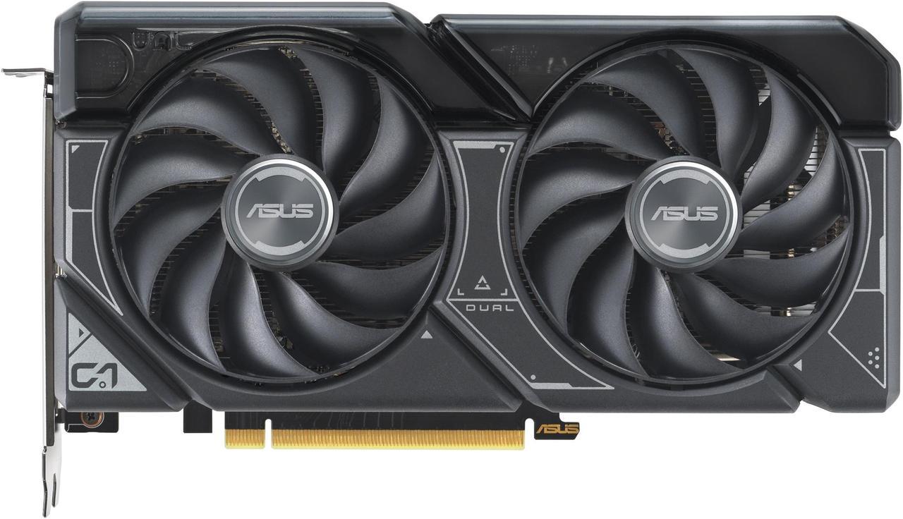 Main image of ASUS Dual GeForce RTX 4060 Ti 16GB OC Edition GDDR6 (PCIe 4.0, 16GB GDDR6, DLSS 3, HDMI 2.1a, DisplayPort 1.4a, 2.5-slot design, Axial-tech fan design, 0dB technology) DUAL-RTX4060TI-O16G