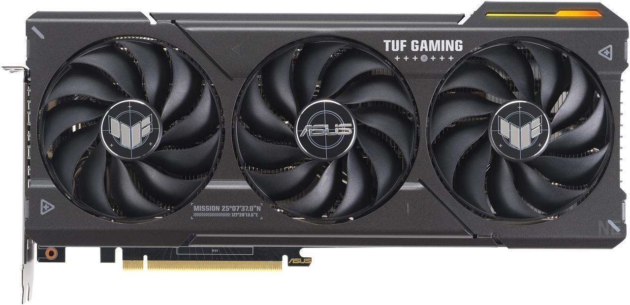 ASUS TUF Gaming GeForce RTX 4070 SUPER OC Edition Gaming Graphics Card (PCIe 4.0, 12GB GDDR6X, DLSS 3, HDMI 2.1a, DisplayPort 1.4a) TUF-RTX4070S-O12G-GAMING