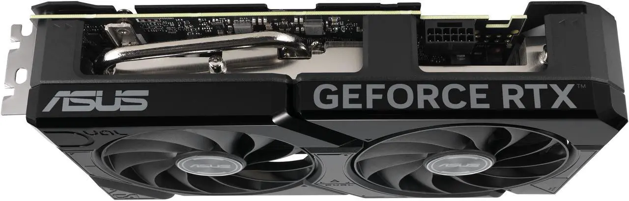 Alt view image 8 of 10 - ASUS Dual GeForce RTX 4070 EVO 12GB GDDR6X (Designed for broad compatibility, with a 2.5-slot design, Axial-tech fan design, 0dB technology, Auto-Extreme Technology) DUAL-RTX4070-12G-EVO