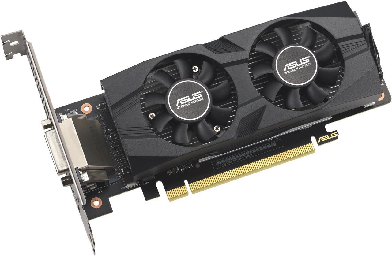 Alt view image 3 of 9 - ASUS GeForce RTX 3050 LP BRK OC Edition 6GB GDDR6 (IP5X dust resistance, dual ball bearings, stainless steel bracket, PCIe 4.0, DLSS 3, HDMI 2.1, DisplayPort 1.4a, DVI-D) RTX3050-O6G-LP-BRK