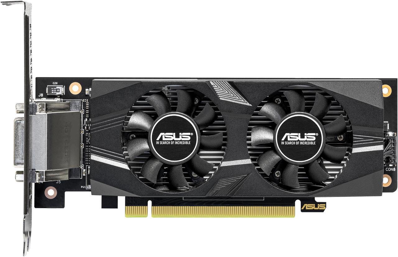 Main image of ASUS GeForce RTX 3050 LP BRK OC Edition 6GB GDDR6 (IP5X dust resistance, dual ball bearings, stainless steel bracket, PCIe 4.0, DLSS 3, HDMI 2.1, DisplayPort 1.4a, DVI-D) RTX3050-O6G-LP-BRK