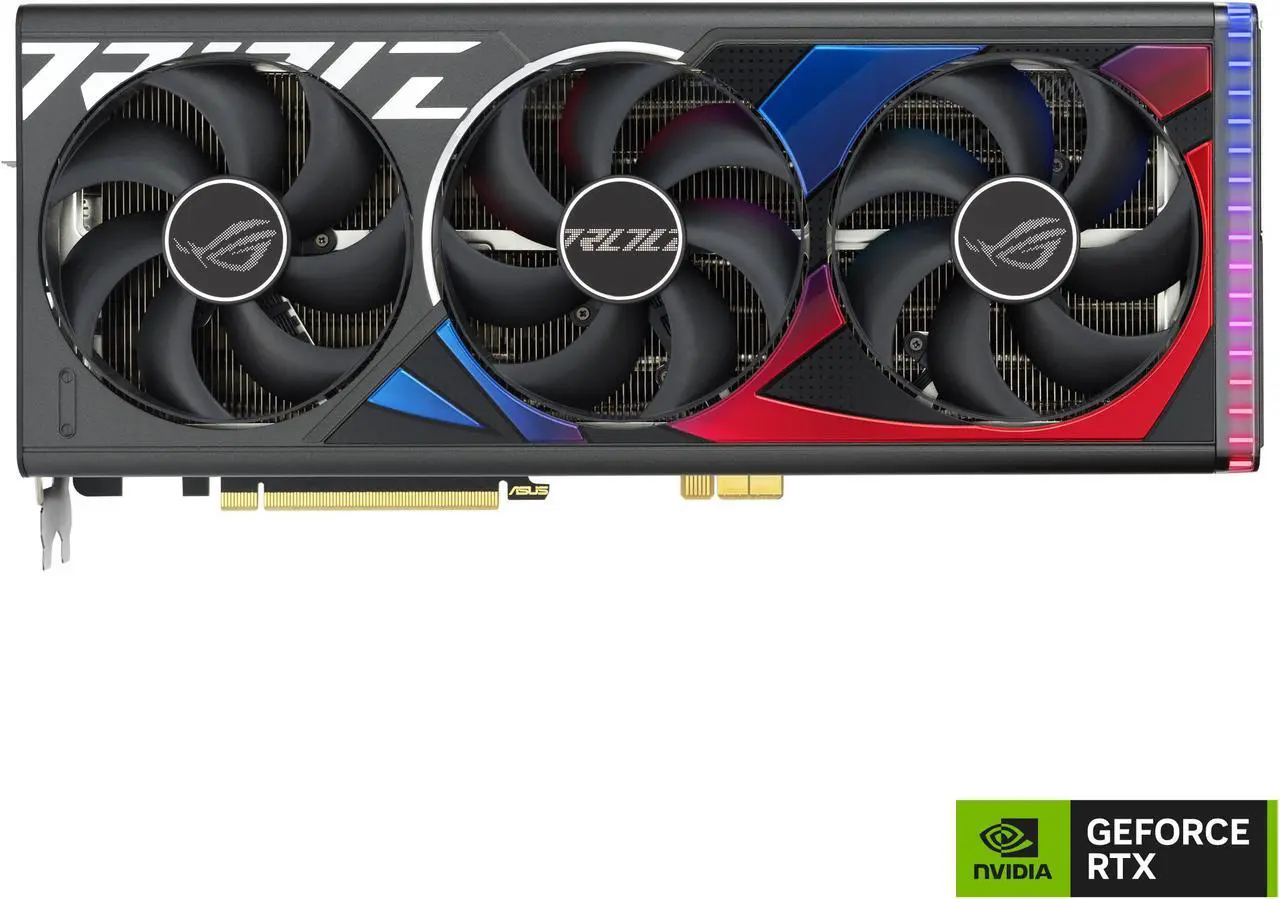 Alt view image 2 of 16 - ASUS ROG Strix GeForce RTX 4090 BTF OC Edition Gaming Graphics Card (PCIe 4.0, Exclusive to ASUS BTF ATX Motherboards, GC-HPWR Gold Finger, Hidden-Connector Design) ROG-STRIX-RTX4090-O24G-BTF-GAMING