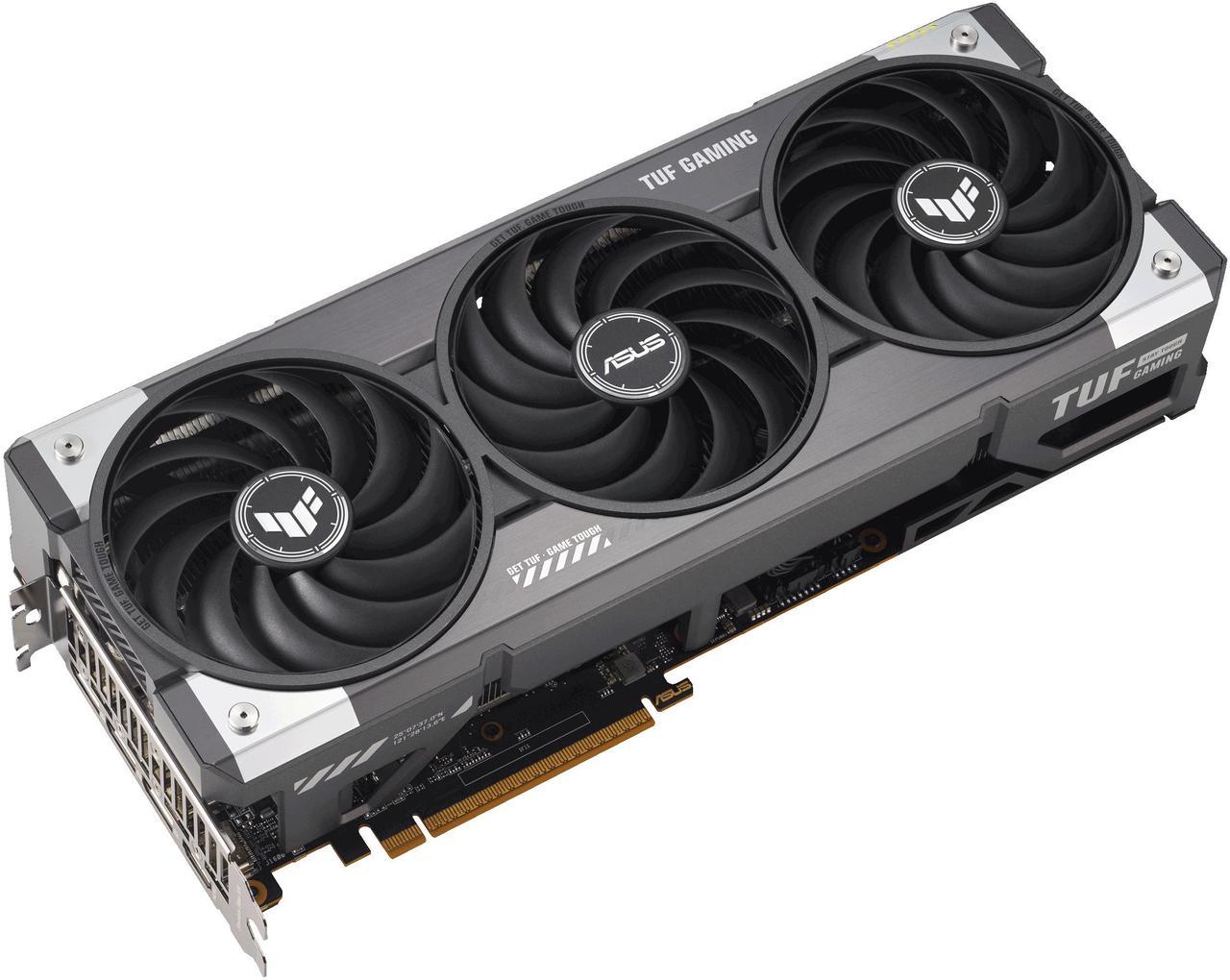 Alt view image 4 of 13 - ASUS TUF Gaming Radeon RX 9070 XT 16GB 256-Bit GDDR6 PCI Express 5.0 RDNA 4 Graphics Card TUF-RX9070XT-O16G-GAMING