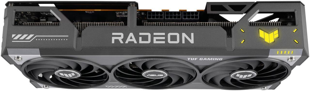 Alt view image 7 of 13 - ASUS TUF Gaming Radeon RX 9070 XT 16GB 256-Bit GDDR6 PCI Express 5.0 RDNA 4 Graphics Card TUF-RX9070XT-O16G-GAMING
