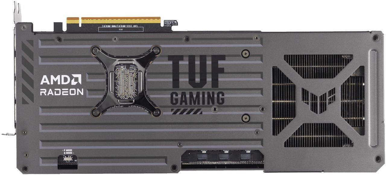 Alt view image 8 of 13 - ASUS TUF Gaming Radeon RX 9070 XT 16GB 256-Bit GDDR6 PCI Express 5.0 RDNA 4 Graphics Card TUF-RX9070XT-O16G-GAMING