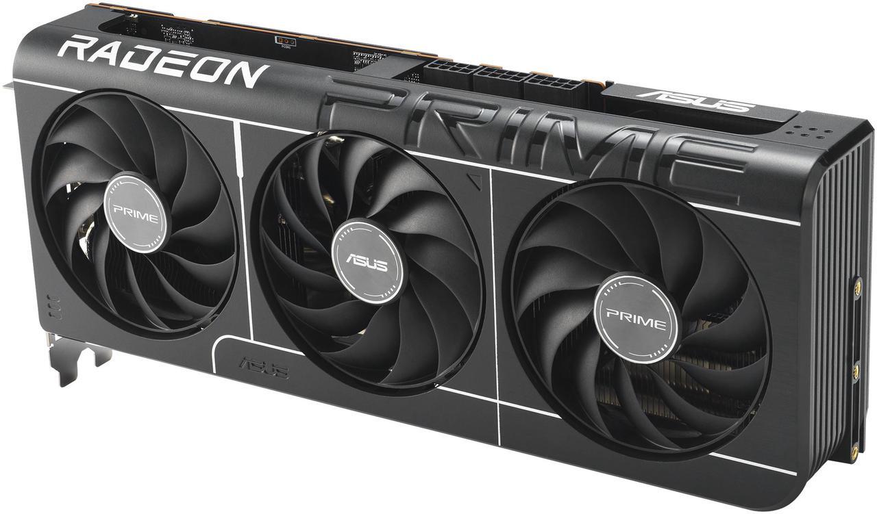 Alt view image 4 of 14 - ASUS PRIME Radeon RX 9070 XT 16GB 256-Bit GDDR6 PCI Express 5.0  RDNA 4 Graphics Card PRIME-RX9070XT-O16G