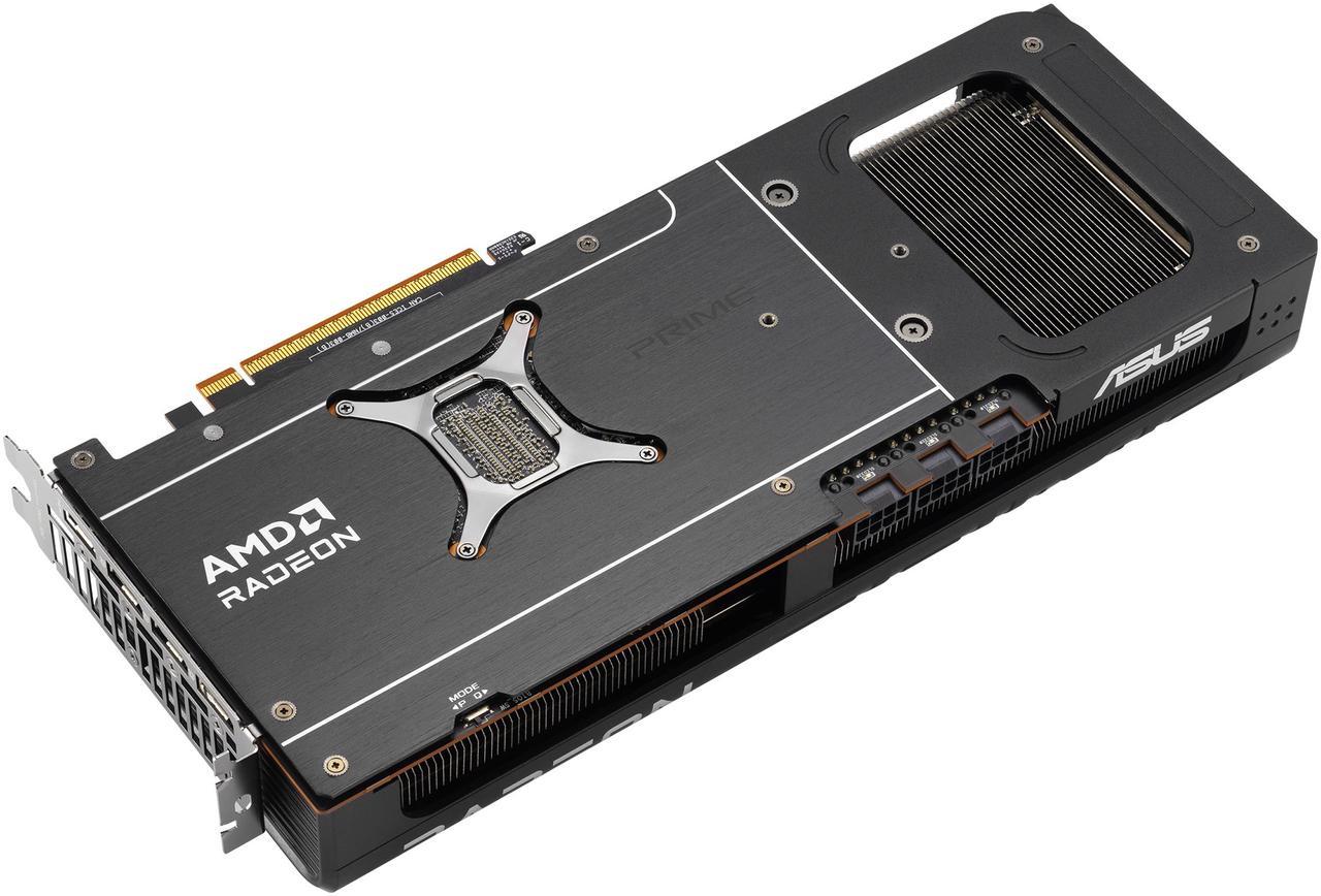 Alt view image 9 of 14 - ASUS PRIME Radeon RX 9070 XT 16GB 256-Bit GDDR6 PCI Express 5.0  RDNA 4 Graphics Card PRIME-RX9070XT-O16G