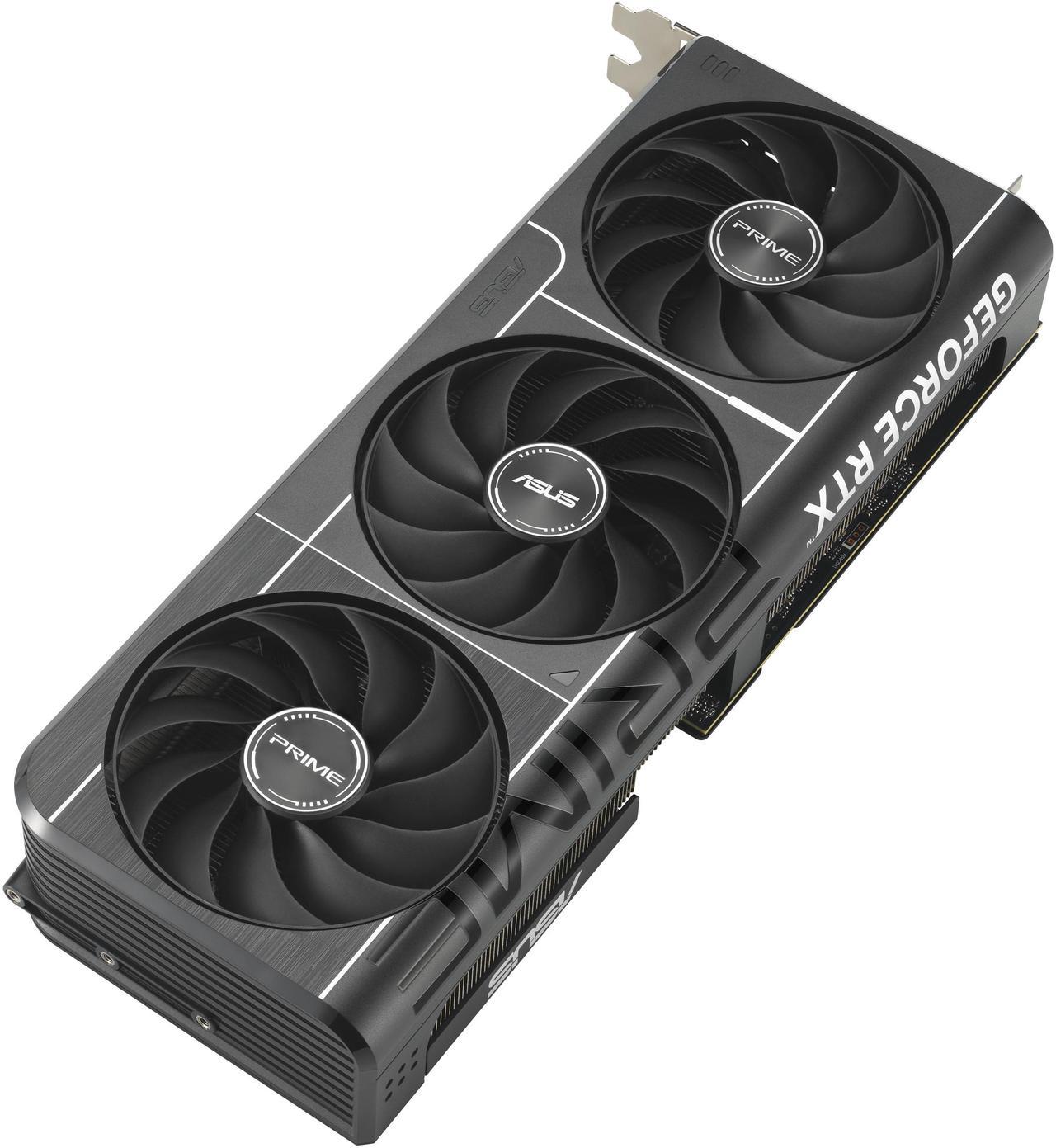 Alt view image 4 of 10 - ASUS PRIME GeForce RTX 5070 OC 12GB 192-Bit GDDR7 PCI Express 5.0 DLSS 4.0 Graphics Card PRIME-RTX5070-O12G