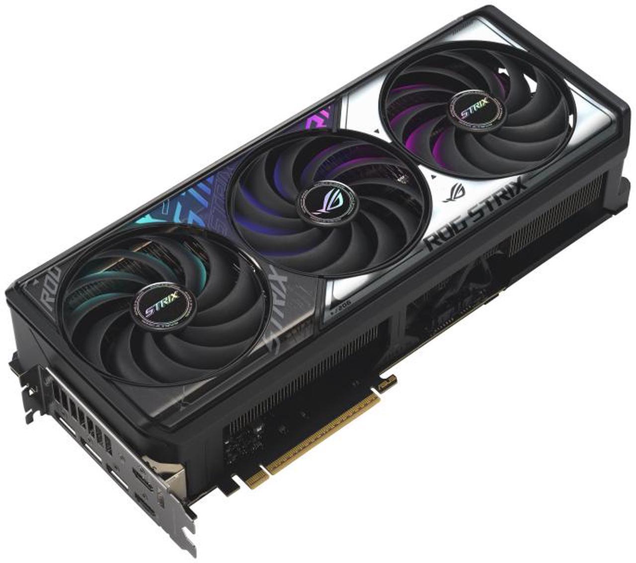 Alt view image 3 of 10 - ASUS ROG Strix GeForce RTX 5070 Ti OC Edition 16GB 256-Bit GDDR7 PCI Express 5.0 DLSS 4.0 Graphics Card ROG-STRIX-RTX5070TI-O16G-GAMING