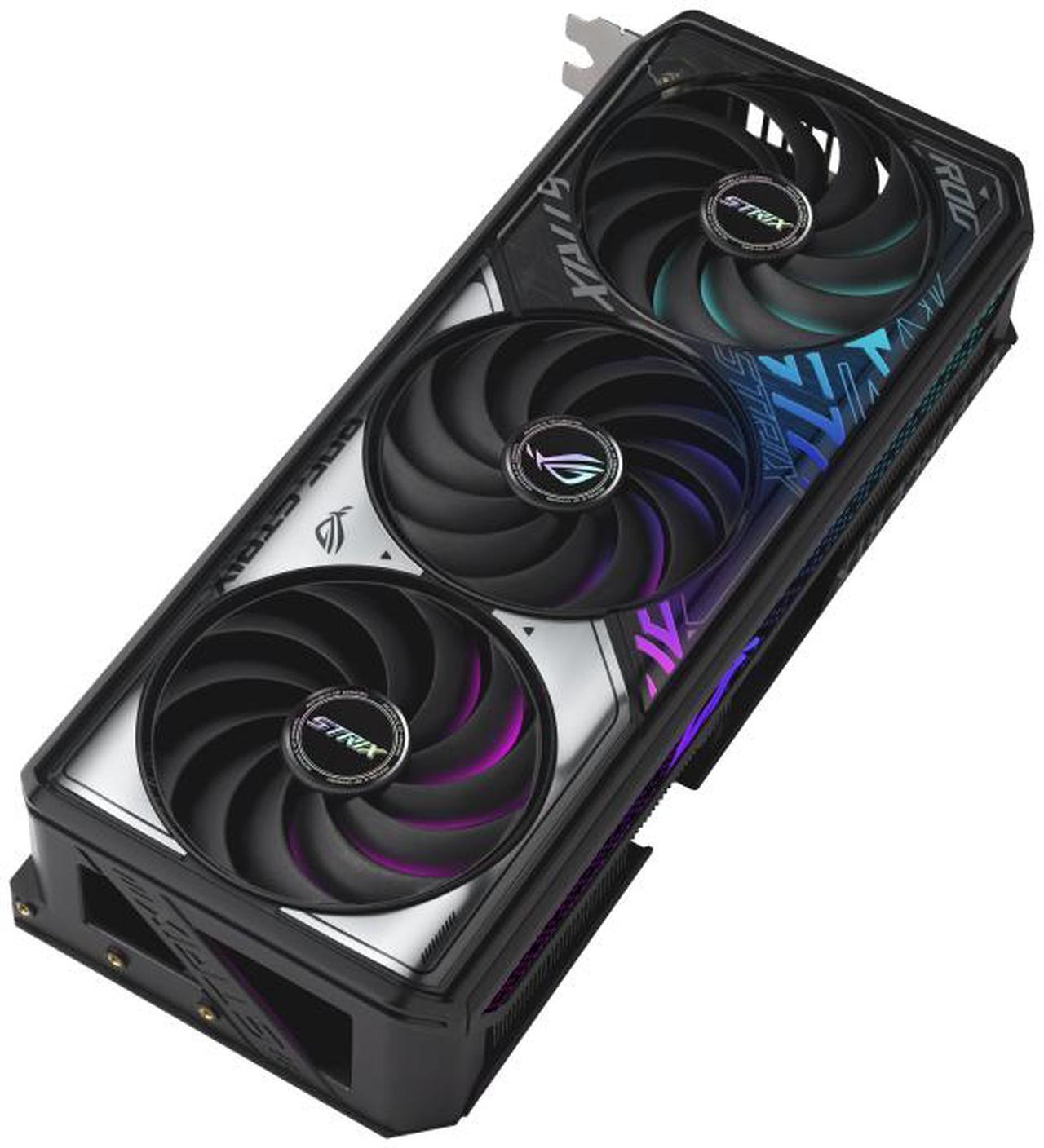 Alt view image 4 of 10 - ASUS ROG Strix GeForce RTX 5070 Ti OC Edition 16GB 256-Bit GDDR7 PCI Express 5.0 DLSS 4.0 Graphics Card ROG-STRIX-RTX5070TI-O16G-GAMING