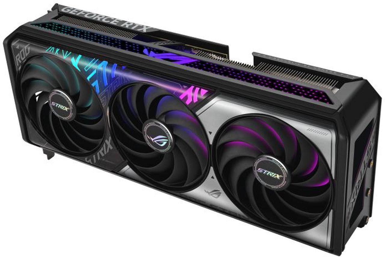 Alt view image 6 of 10 - ASUS ROG Strix GeForce RTX 5070 Ti OC Edition 16GB 256-Bit GDDR7 PCI Express 5.0 DLSS 4.0 Graphics Card ROG-STRIX-RTX5070TI-O16G-GAMING