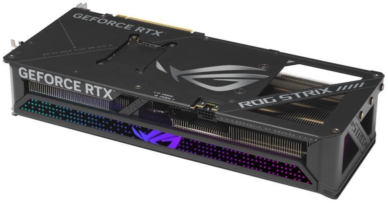 Alt view image 8 of 10 - ASUS ROG Strix GeForce RTX 5070 Ti OC Edition 16GB 256-Bit GDDR7 PCI Express 5.0 DLSS 4.0 Graphics Card ROG-STRIX-RTX5070TI-O16G-GAMING