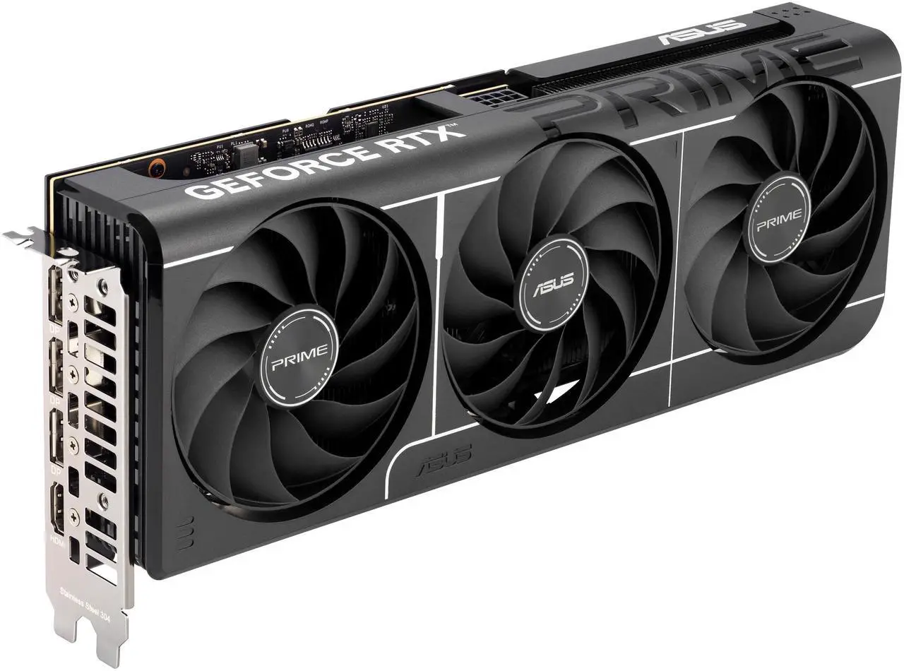 Alt view image 2 of 9 - ASUS PRIME GeForce RTX 5060 Ti 8GB 128-Bit GDDR7 PCI Express 5.0 x8 DLSS 4.0 Graphics Card PRIME-RTX5060TI-8G