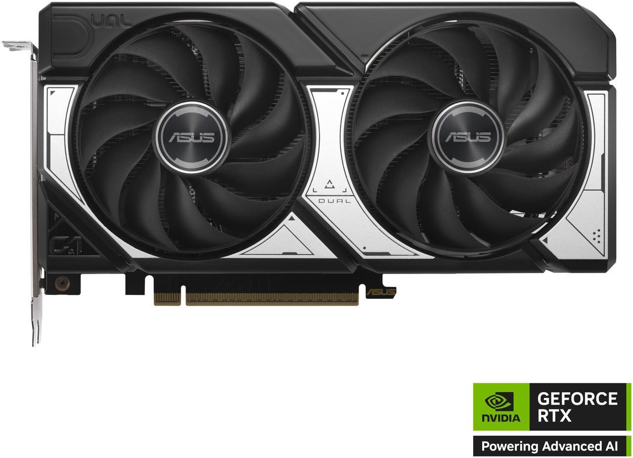 Main image of ASUS Dual GeForce RTX 5060 Ti 16GB 128-Bit GDDR7 PCI Express 5.0 x8 DLSS 4.0 Graphics Card DUAL-RTX5060TI-O16G