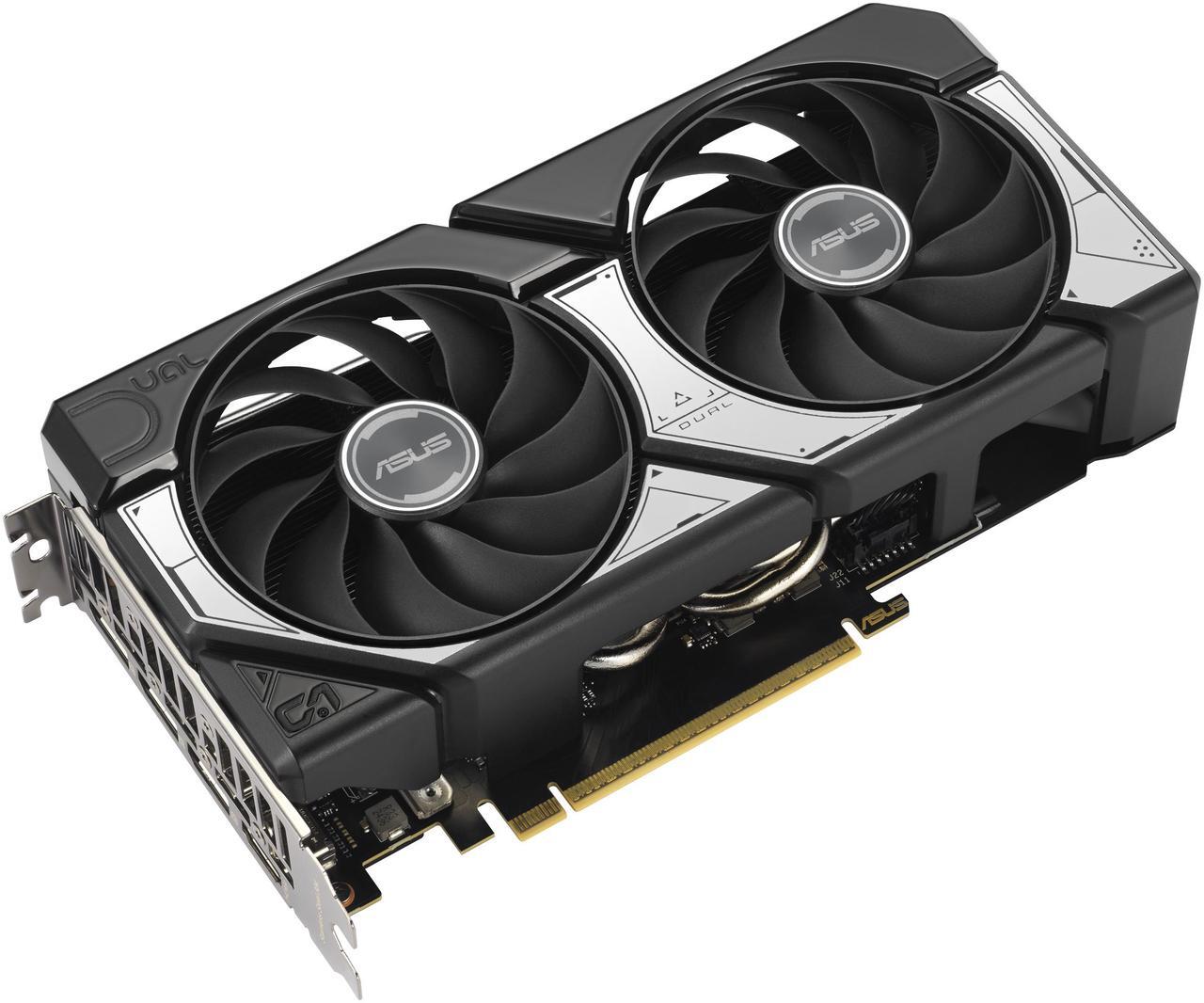 Alt view image 2 of 8 - ASUS Dual GeForce RTX 5060 Ti 16GB 128-Bit GDDR7 PCI Express 5.0 x8 DLSS 4.0 Graphics Card DUAL-RTX5060TI-O16G