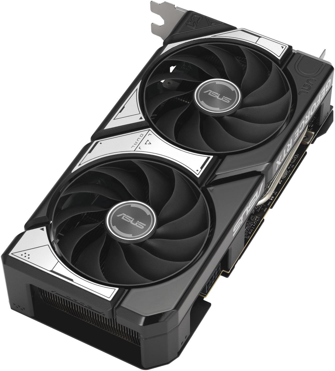 Alt view image 6 of 8 - ASUS Dual GeForce RTX 5060 Ti 16GB 128-Bit GDDR7 PCI Express 5.0 x8 DLSS 4.0 Graphics Card DUAL-RTX5060TI-O16G
