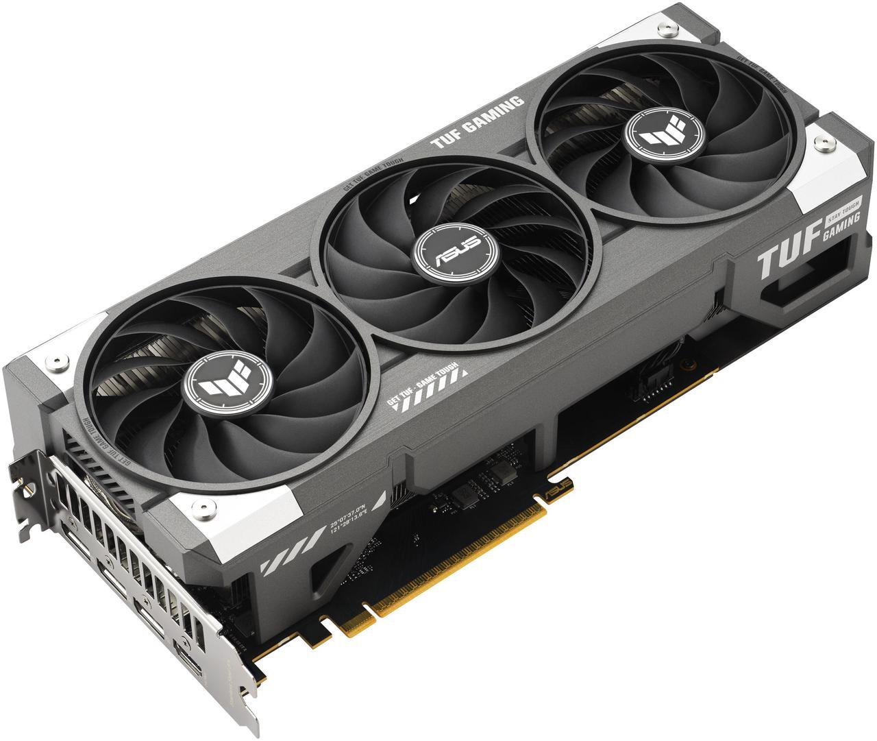 Alt view image 5 of 12 - ASUS TUF Gaming GeForce RTX 5060 8GB GDDR7 PCI Express 5.0 x8 ATX Graphics Card TUF-RTX5060-O8G-GAMING