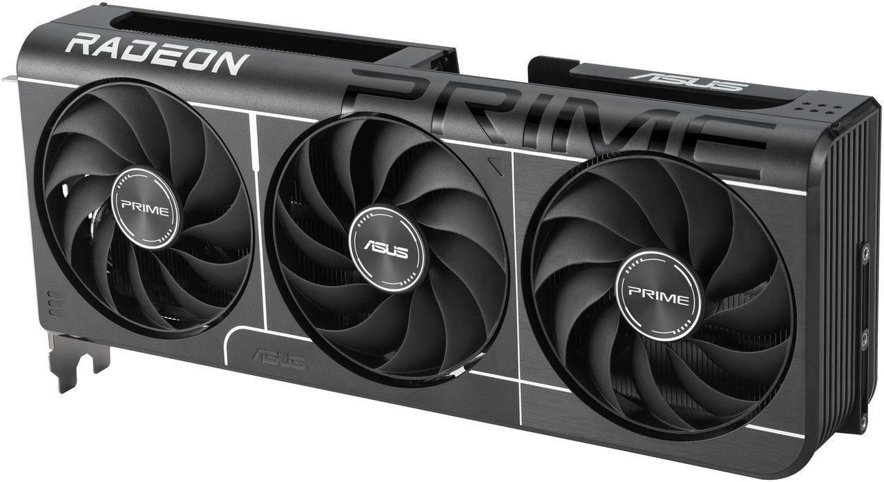 Alt view image 6 of 12 - ASUS PRIME Radeon RX 9060 XT 16GB GDDR6 PCI Express 5.0 x16 ATX Graphics Card PRIME-RX9060XT-O16G RX 9060XT 16GB