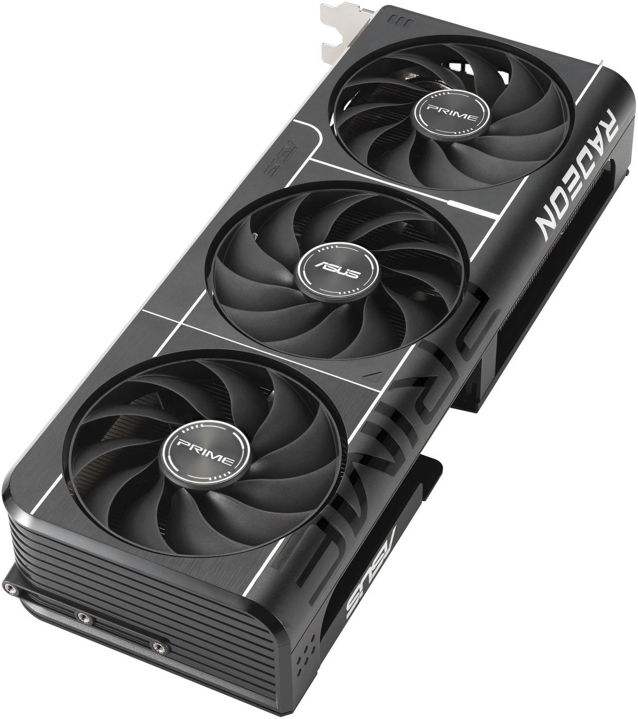 Alt view image 5 of 12 - ASUS PRIME Radeon RX 9060 XT 8GB GDDR6 PCI Express 5.0 x16 ATX Graphics Card PRIME-RX9060XT-O8G RX 9060XT 8GB