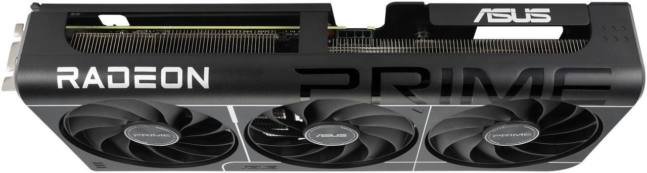 Alt view image 7 of 12 - ASUS PRIME Radeon RX 9060 XT 8GB GDDR6 PCI Express 5.0 x16 ATX Graphics Card PRIME-RX9060XT-O8G RX 9060XT 8GB