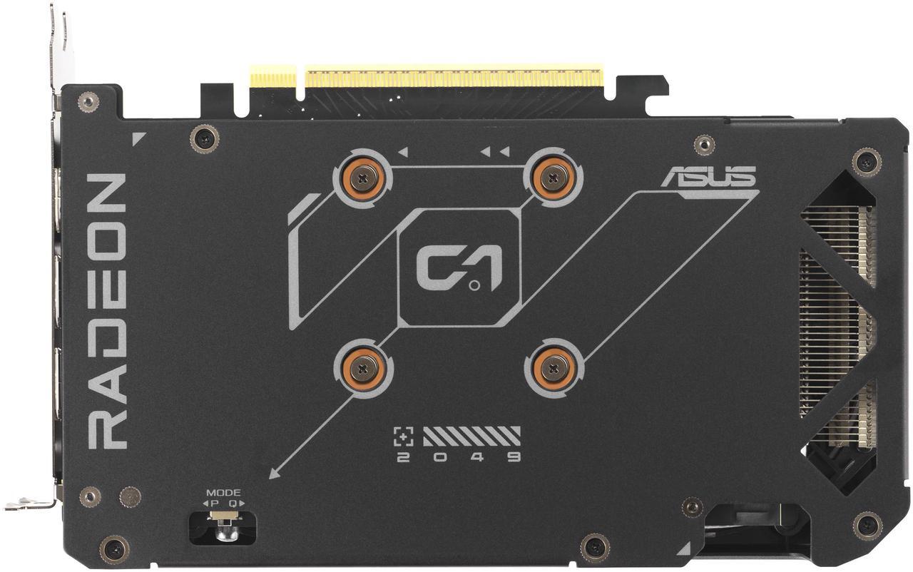 Alt view image 4 of 9 - ASUS Dual Radeon RX 9060 XT 8GB 128-Bit GDDR6 PCI Express 5.0 Graphics Card DUAL-RX9060XT-8G RX 9060XT