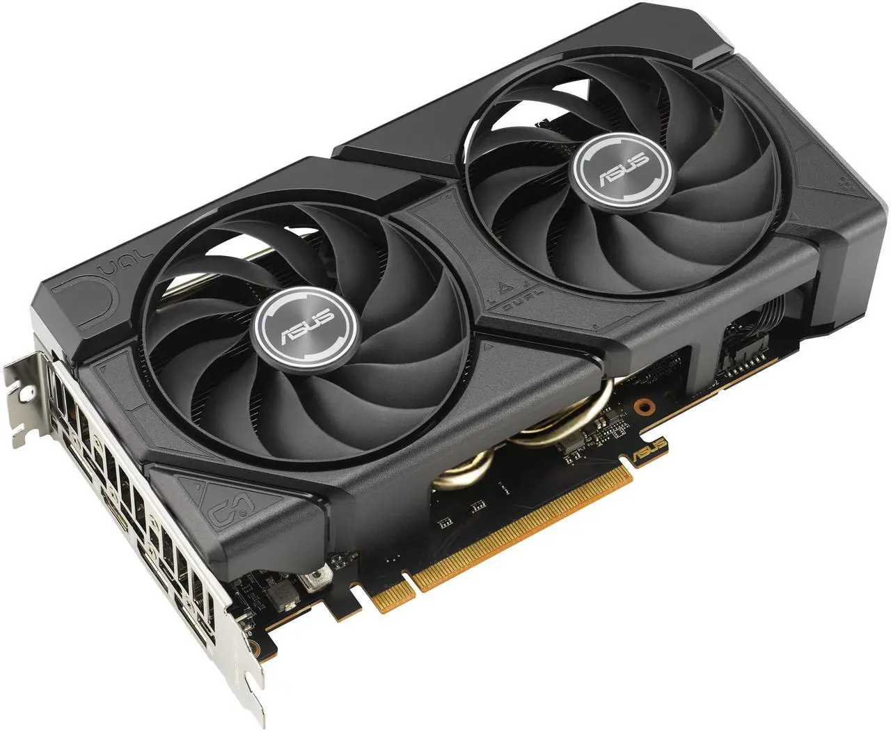 Alt view image 2 of 4 - ASUS Dual Radeon RX 7600 8GB GDDR6 PCI Express 4.0 x8 ATX Graphics Card DUAL-RX7600-O8G-EVO