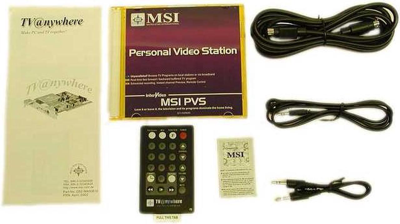 Alt view image 3 of 4 - MSI TV @nywhere TV Tuner Card