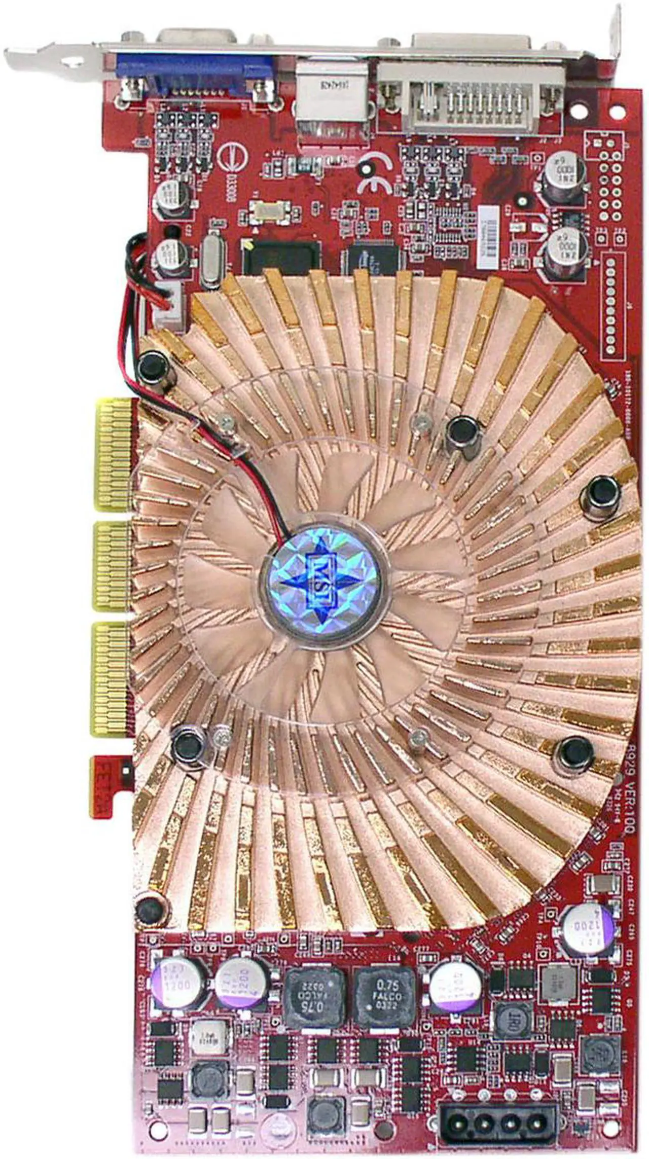 Main image of MSI GeForce FX 5900 256MB AGP 4X/8X Graphics Card FX5900-VTD256