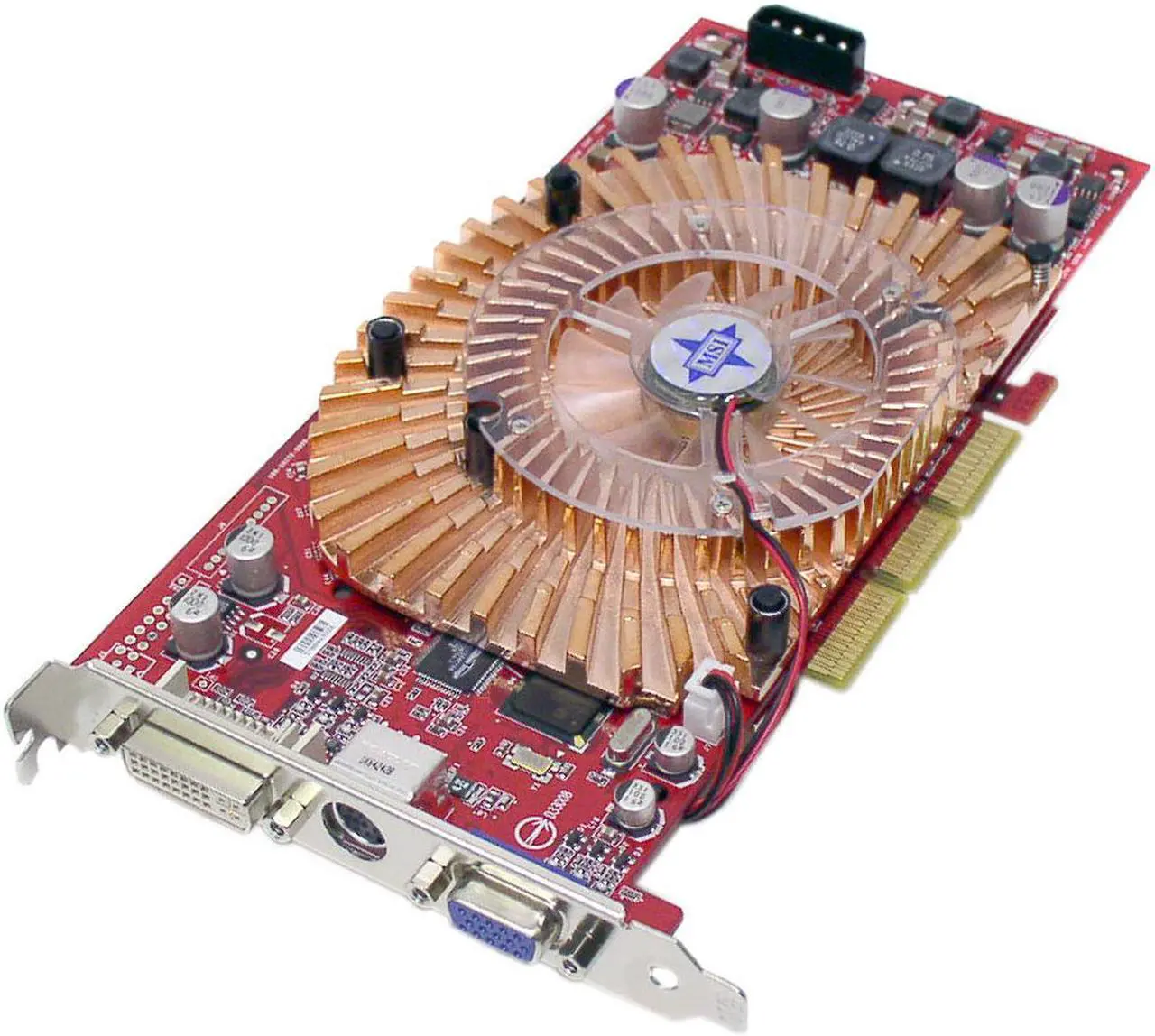 Alt view image 2 of 5 - MSI GeForce FX 5900 256MB AGP 4X/8X Graphics Card FX5900-VTD256