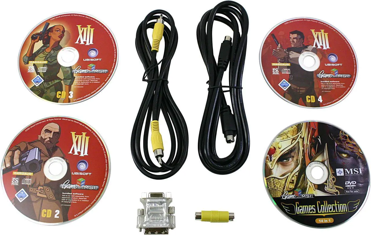 Alt view image 5 of 7 - MSI Radeon 9800PRO 128MB DDR AGP 4X/8X Graphics Card RX9800PRO-TD128