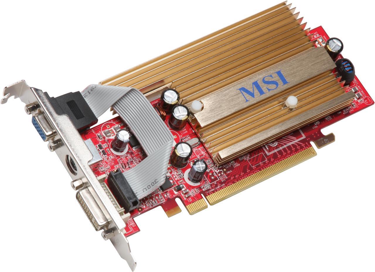 MSI GeForce 7300GS 256MB GDDR2 PCI Express x16 SLI Support Video Card NX7300GS-TD256EH