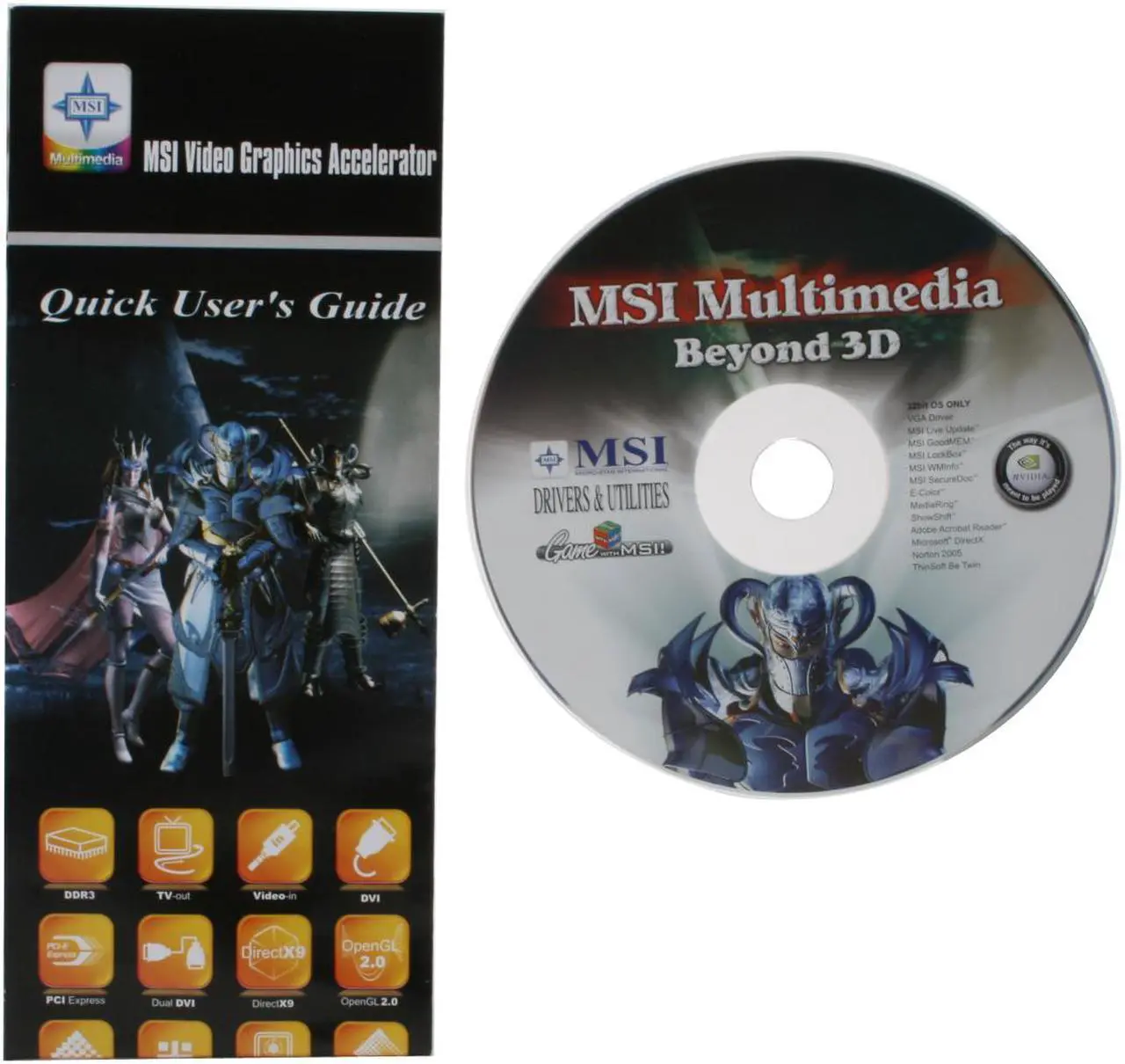 Alt view image 6 of 7 - MSI GeForce 6200LE 256MB GDDR2 AGP 4X/8X Video Card NX6200-TD256H