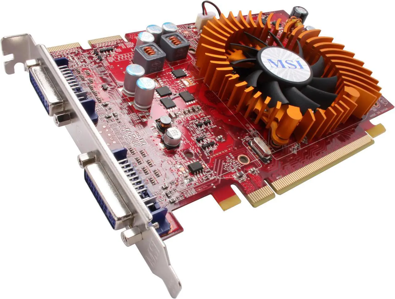 Main image of MSI Radeon HD 4670 1GB GDDR3 PCI Express 2.0 x16 CrossFireX Support Graphics Card R4670-2D1G/D3
