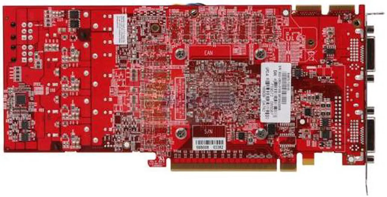 Alt view image 4 of 6 - MSI Radeon HD 4870 1GB GDDR5 PCI Express 2.0 x16 CrossFireX Support Graphics Card R4870-T2D1G