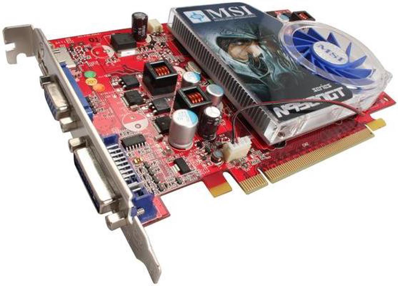 Main image of MSI GeForce 9500 GT 512MB GDDR2 PCI Express 2.0 x16 Graphics Card N95GT-MD512-OC