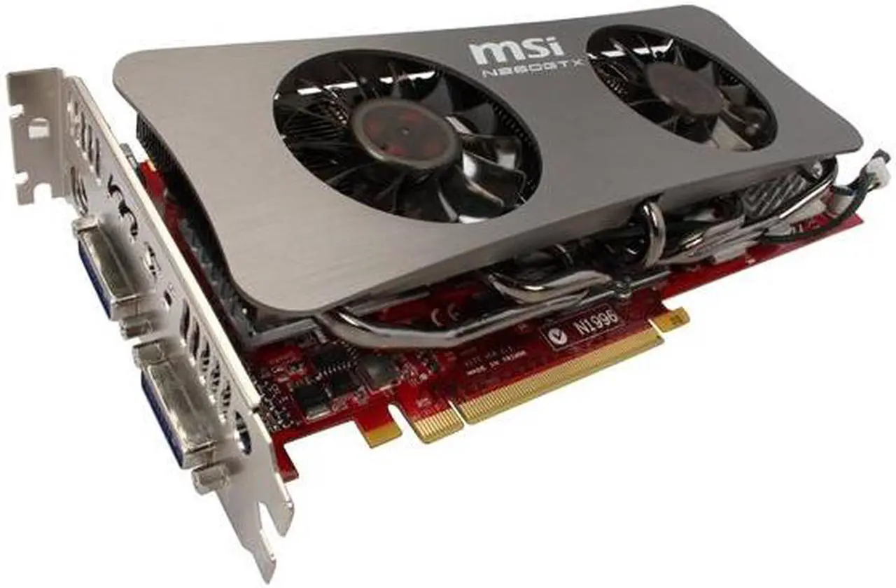 Main image of MSI GeForce GTX 260 896MB GDDR3 PCI Express 2.0 x16 SLI Support Graphics Card N260GTX-T2D896-OCv3