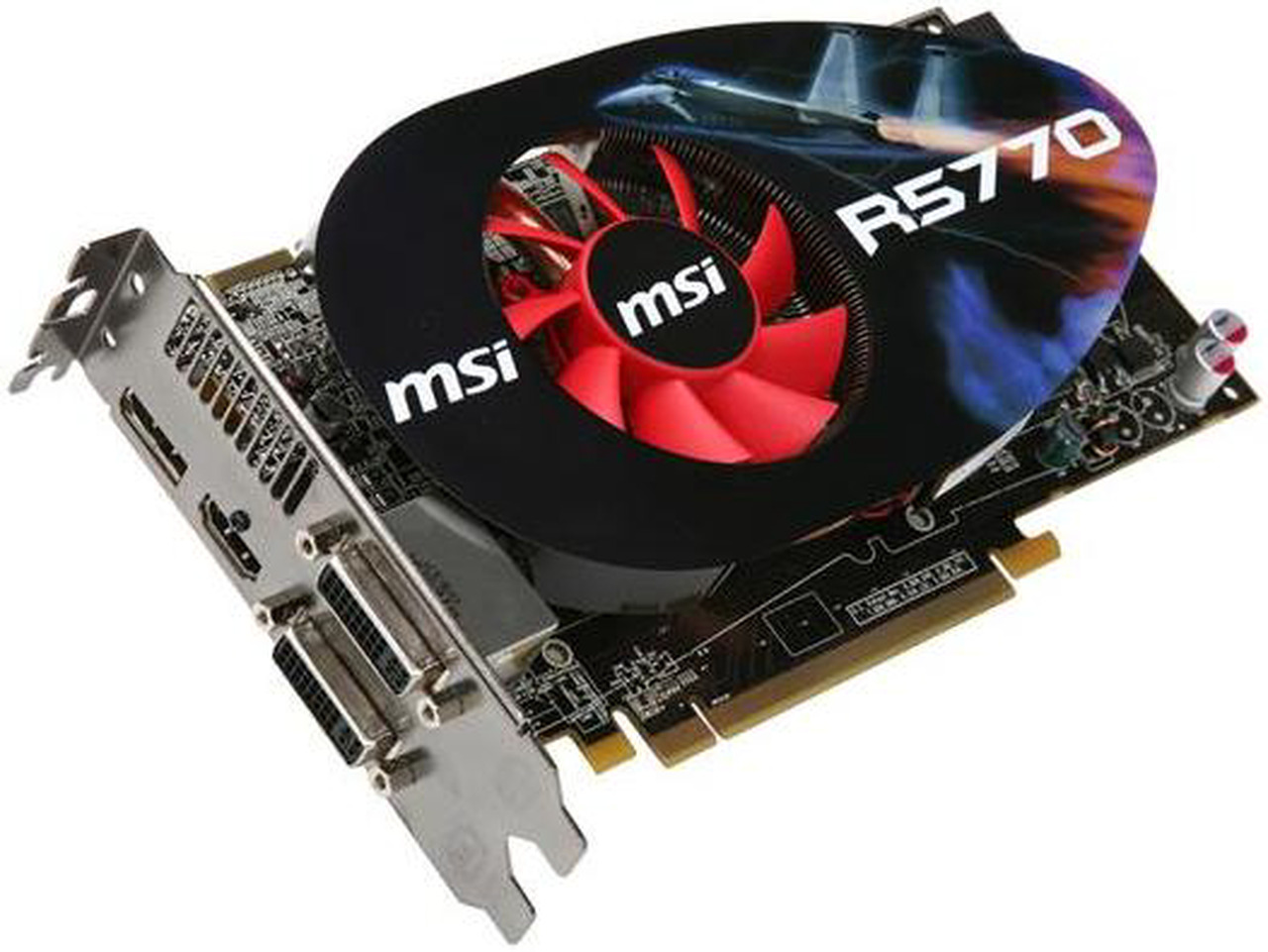 MSI Radeon HD 5770 (Juniper XT) Graphics Card R5770-PM2D1G/Seaweed ...