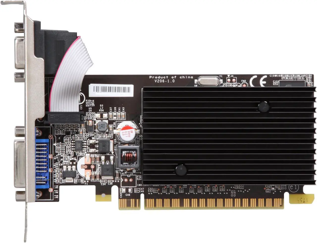 Alt view image 3 of 5 - MSI GeForce 8400 GS 512MB DDR2 PCI Express 2.0 x16 Graphics Card N8400GS-D512H